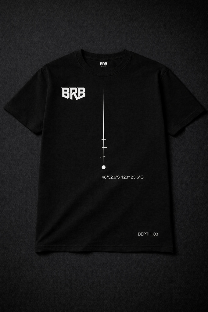 DEPTH Flat Front Black