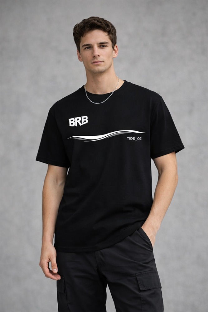 TIDE Men Front Black