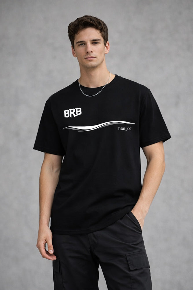 TIDE / Solid Black Hombre