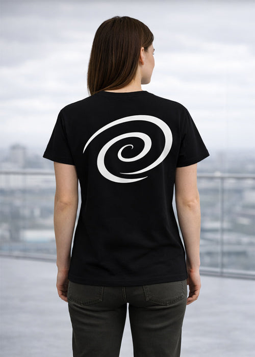DEPTH / Solid Black Mujer
