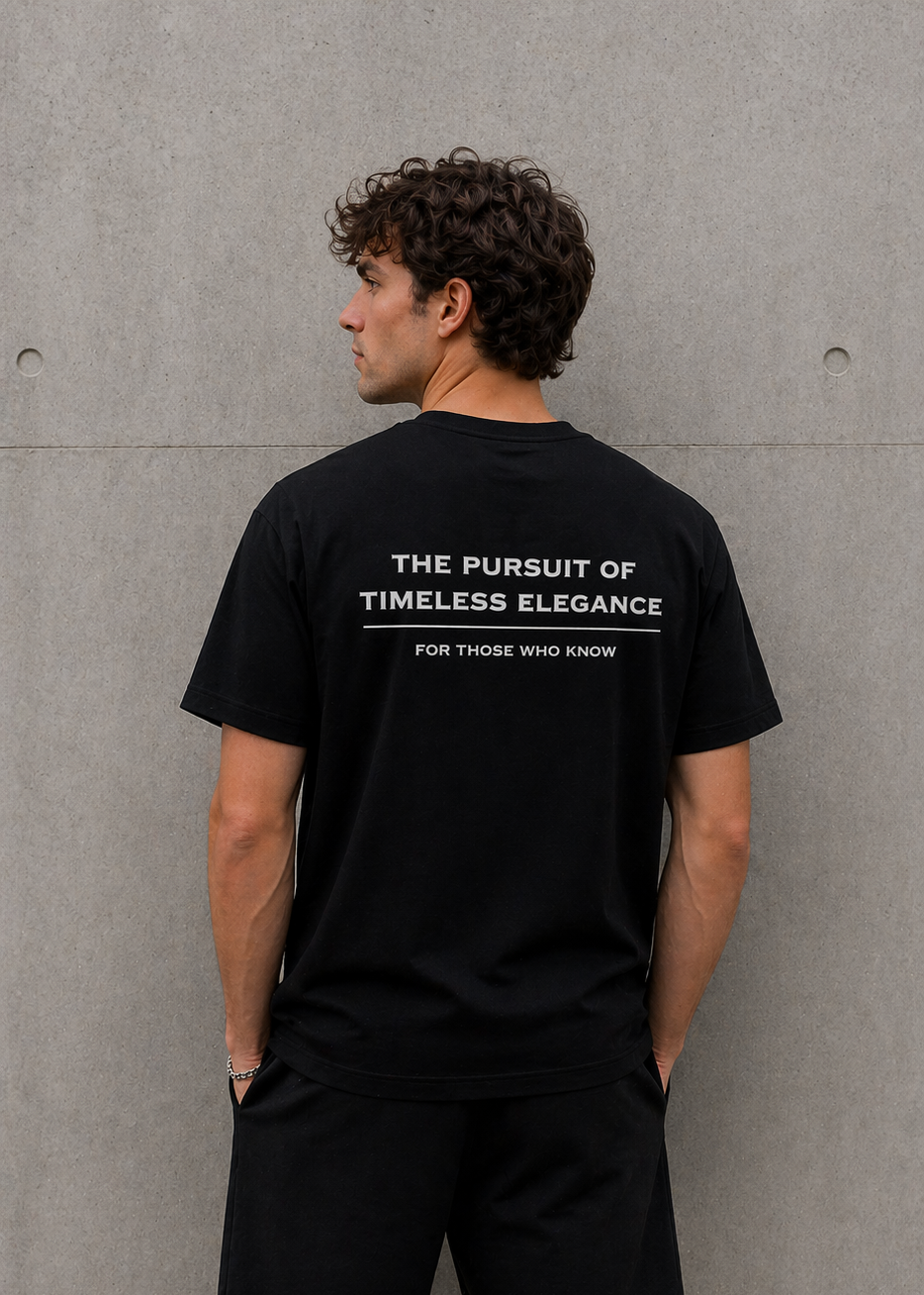 Timeless Elegance ESSENTIAL / Solid Black Hombre